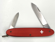 Victorinox Red Alox Popular Old Cross Swiss Army Knife 84mm picture