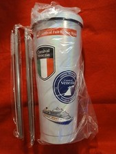 Carnival Cruise Line VENEZIA Ship Inaugural Insulated Tumbler New In Box picture