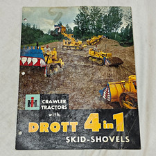 International Harvester DROTT 4-in-1 Skid-Shovels Crawler Tractors Brochure picture
