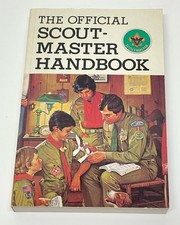 VTG 1981 The Official Scout Master Handbook Boy Scouts Of America BSA VERY NICE picture