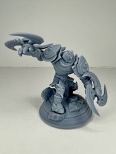 Orodver Golem Miniature, Dungeons & Dragons, 3D Print Sculpture, Unpainted, New picture