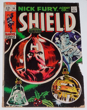 READER 1969 NICK FURY AGENT OF SHIELD #10 MARVEL COMICS SILVER AGE 1968 SERIES picture