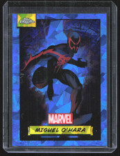 2024 Topps Chrome Marvel Sapphire Spider-Man 2099 Miguel O'Hara #14 picture