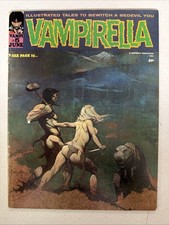 Vampirella Magazine #5 1970 Frank Frazetta Cover Warren Publishing VG picture