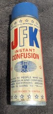 1962 Rare JFK INSTANT CONFUSION Can Miracle Spray Political Joke John F Kennedy picture