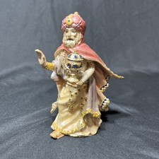 Vtg Fitz & Floyd Nubian Wisemen Figurine Treasures Collection Nativity Christmas picture