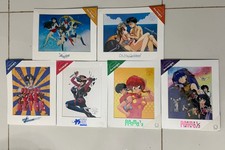 Vintage 90s Chroma-Cel Lot 6 Sealed Sailor Moon Ranma Oh My Goddess Darkstalkers picture