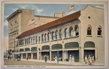 Vintage Postcard Summit Cherry Market Toledo Ohio Advertising AA89 picture