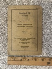 Standard BK Stoker General Suggestions for Operation and Lubrication Pub No. 42 picture