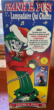 Vintage 1997 Telco Frank E Post Singing Lamppost Animated Illuminated Christmas picture