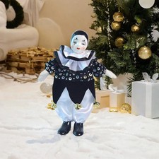 Clown Doll Figurine Figure Sculpture Collectible Ceramic Novelty Creative picture