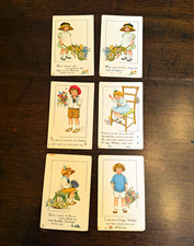 Antique early 1900s Raphael Tucks and Sons New Old Stock postcard Set ￼ picture