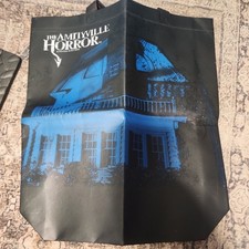 2 Amityville Horror 2017 MGM Reusable Tote Bag Black Blue 14X16 picture