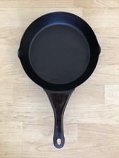 Vintage Metal Skillet 9” Cowboy Frying Pan picture