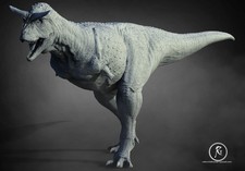 3d printed Carnotaurus model dinosaur picture