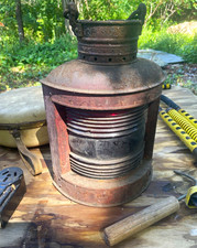 Nautical red fresnel ships lantern picture