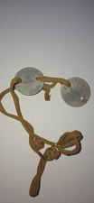 WWI  Dog Tags CHARLES G GRANT (1 hole) With Lanyard  picture