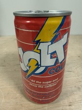 Vintage 12 Oz Jolt Cola Collectible Soda Pop Can Unopened Sealed, Discontinued picture