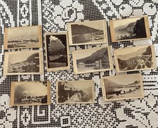 CDV Souvenirs of Lake Como, Italy & area. Late 1800’s Ten Total picture