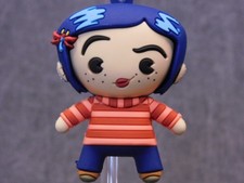 Coraline NEW * Striped Shirt Clip * Blind Bag Series 1 Key Chain Monogram picture