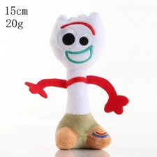 Disney Toy Story 4 Forky Plush Doll Cartoon Woody Forky Stuffed Toy Kawaii Keych picture
