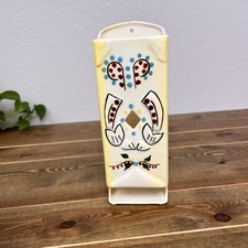 Rare Vintage Deforest of California Pottery Match Box Wall Dispenser picture