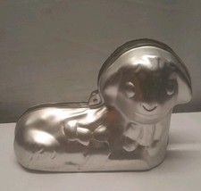 Vintage 1995 Wilton No.2105-2010 Lamb Sheep 2 Piece Cake Baking Mold Aluminum picture