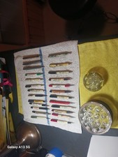 Lot of (25) Vintage Pens + Pencils Advertising 1930's 1940's? + 2 Frogs L@@k  picture