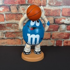 Vintage M&M's Candy Dispenser - Basketball NBA Mr. Blue- Excellent Condition picture