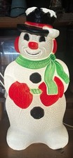 Vintage 1999 Grand Venture Blow Mold Plastic Frosty The Snowman - 30