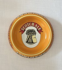 Vintage Lorimer’s Scotch Ale Metal Advertising Ashtray~ Pub Memorabilia picture