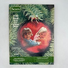 Vtg 1977 Sears Christmas Wish Book Catalog Barbie Holly Hobbie Brix Blox Plush picture