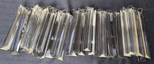 Vintage Chandelier Crystals Long Triangular Prisms 36 Available picture