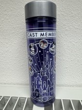 New Disney 100 Years of Wonder Cast Member Exclusive Water Bottle - Purple picture