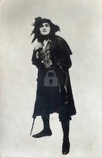ACTOR IN ROLE BARNABY RUDGE Charles Dickens RPPC Photo Postcard COPY picture