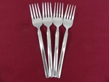 Set Of 4 Salad Forks JA Henckels OPUS SATIN 18/10 Stainless Steel Flatware 7