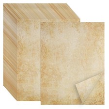 70PCS Vintage Paper 8.5 x 11 in Parchment paper for Writing Letter writing Pape picture
