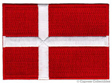 DENMARK FLAG PATCH DANISH EMBLEM souvenir BADGE embroidered iron-on COPENHAGEN picture