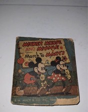 Rare Walt Disney Mickey And Minnie March To Macy’s Book 1935 picture