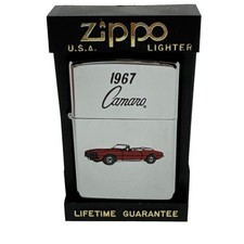 Vintage 1995 Zippo 1967 Camaro Lighter VG picture