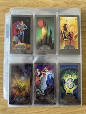 SkyBox Superman: The Man of Steel DC 90-Card Full Set w/ Checklist 1994 picture