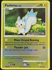 Pokemon Pachirisu 45/130 Reverse Holo (LP) Burger King Promo BKP picture