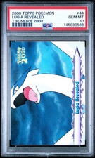 2000 Topps Pokemon The Movie 2000 #44 Lugia Revealed PSA 10 GEM MINT picture
