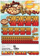 Pull Tab Tickets - Jar - Game - Little Slice of Heaven - 10,020 ct picture