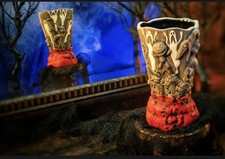 IN HAND The Nightmare Before Christmas Jack Skellington Tiki Mug Trader Sam's picture