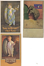 16 Different Fisk Tire Advertisements, Various Tires , Little Boy w/Candle, Plus picture