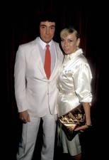 Bob Guccione wife Kathy Keeton Guccione 1987 Celebrity Old Photo picture