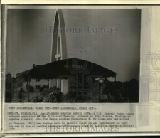 1970 Press Photo View of Hillcrest Memorial Gardens at Fort Pierce, Florida picture