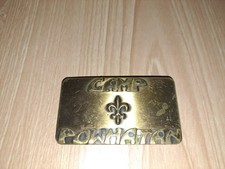 Vintage Boy Scouts Of America  Camp Powhatan Belt Buckle picture