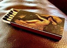 Keen’s Steakhouse, New York City, Vintage Full Slim Unstruck Matchbox picture